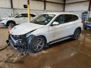 2017 BMW X1 xDrive28i with VIN WBXHT3C36H5F76388, listed as a Copart auction lot 48435305 with 51,841 mi miles and Salvage title. Bid and sale history available at DreamBid. Image 1.