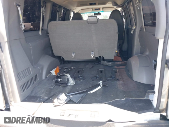 2013 Chevrolet Express Passenger 1LT with VIN 1GAZGYFG0D1193863, listed as a IAAI auction lot 42157138 with 125,958 mi miles and . Bid and sale history available at DreamBid. Image 18.