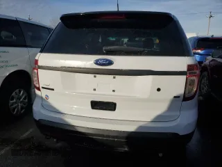 2013 Ford Utility Police Interceptor with VIN 1FM5K8AR9DGC73183, listed as a Copart auction lot 82955384 with 92,876 mi miles and Salvage Title. Bid and sale history available at carsss.com. Image 6.