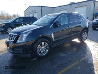 2012 Cadillac SRX Luxury Collection with VIN 3GYFNAE33CS626590, listed as a Copart auction lot 81814084 with 114,620 mi miles and Salvage Title. Bid and sale history available at carsss.com. Image 1.