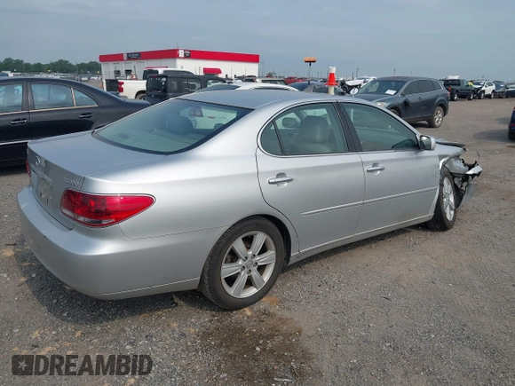 2005 Lexus ES 350 z VIN JTHBA30G555068789, wystawiony jako IAAI lot #42412848 z przebiegiem 100 430 mil mil oraz . Historia ofert i sprzedaży dostępna na DreamBid. Obrazek 4.