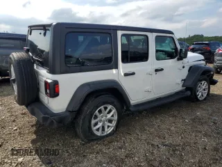 2023 Jeep Wrangler Sport S z VIN 1C4HJXDNXPW617637, wystawiony jako Copart lot #58724555 z przebiegiem 15 811 mil mil oraz Szkoda całkowita • Salvage title. Historia ofert i sprzedaży dostępna na DreamBid. Obrazek 3.