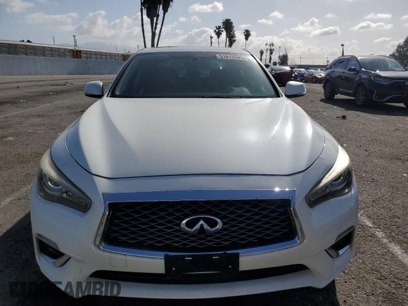 2018 Infiniti Q50 Luxe z VIN JN1EV7AP5JM352628, wystawiony jako Copart lot #51612595 z przebiegiem 93 801 mil mil oraz Szkoda całkowita • Salvage title. Historia ofert i sprzedaży dostępna na DreamBid. Obrazek 5.