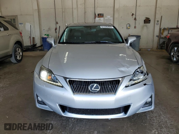 2011 Lexus IS 350 with VIN JTHCE5C24B5000693, listed as a Copart auction lot 61336465 with 178,258 mi miles and Salvage title. Bid and sale history available at DreamBid. Image 5.