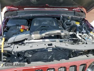 2021 Jeep Wrangler Unlimited Sport S with VIN 1C4HJXDN9MW596033, listed as a Copart auction lot 62300885 with 14,633 mi miles and Salvage title. Bid and sale history available at DreamBid. Image 11.