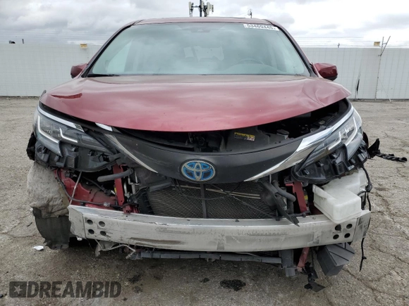 2021 Toyota Sienna XLE с VIN 5TDJRKEC3MS008587, выставлен на аукционе Copart как лот 53469445 с пробегом 139 965 миль миль и Списание • Salvage title. История ставок и продаж доступна на DreamBid. Изображение 5.