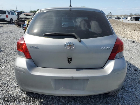 2010 Toyota Yaris with VIN JTDJT4K33A5298431, listed as a Copart auction lot 54492675 with 91,758 mi miles and Salvage Title. Bid and sale history available at carsss.com. Image 6.
