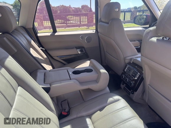 2017 Land Rover Range Rover with VIN SALGS2FE2HA320734, listed as a IAAI auction lot 42628479 with 49,727 mi miles and . Bid and sale history available at DreamBid. Image 8.