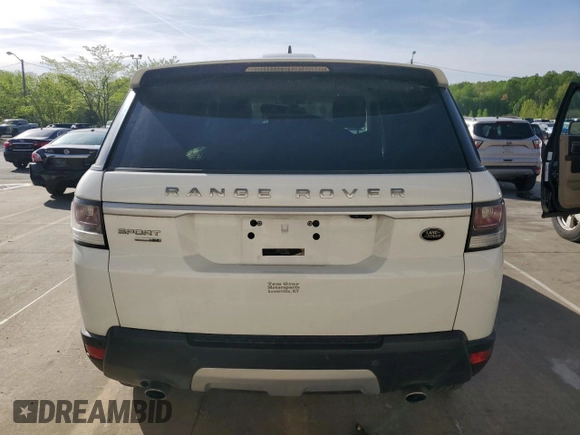 2016 Land Rover Range Rover Sport HSE z VIN SALWR2PF7GA588238, wystawiony jako Copart lot #53121465 z przebiegiem 133 875 mil mil oraz Szkoda całkowita • Salvage title. Historia ofert i sprzedaży dostępna na DreamBid. Obrazek 6.