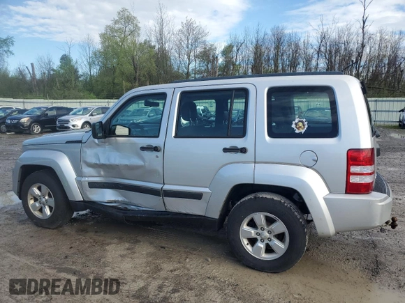 2012 Jeep Liberty Sport with VIN 1C4PJMAK1CW183266, listed as a Copart auction lot 55581725 with 120,655 mi miles and Salvage Title. Bid and sale history available at carsss.com. Image 2.
