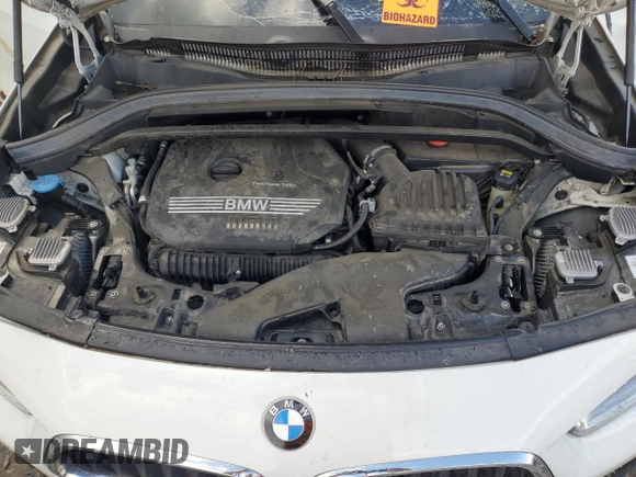 2022 BMW X2 sDrive28i with VIN WBXYH9C0XN5U53700, listed as a Copart auction lot 80884664 with 0 mi miles and Salvage Title. Bid and sale history available at carsss.com. Image 13.