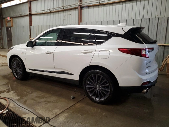 2022 Acura RDX PMC Edition with VIN 5J8TC2H86NL012008, listed as a Copart auction lot 54773634 with 7,601 mi miles. Bid and sale history available at carsss.com. Image 2.