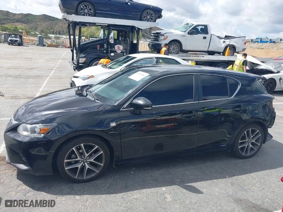 2016 Lexus CT 200h Hybrid with VIN JTHKD5BH2G2263309, listed as a IAAI auction lot 41905986 with 174,197 mi miles. Bid and sale history available at carsss.com. Image 15.