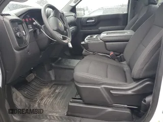 2023 Chevrolet Silverado 1500 Work Truck with VIN 3GCNAAED7PG301679, listed as a Copart auction lot 46374295 with 7,856 mi miles and Clean Title. Bid and sale history available at carsss.com. Image 7.
