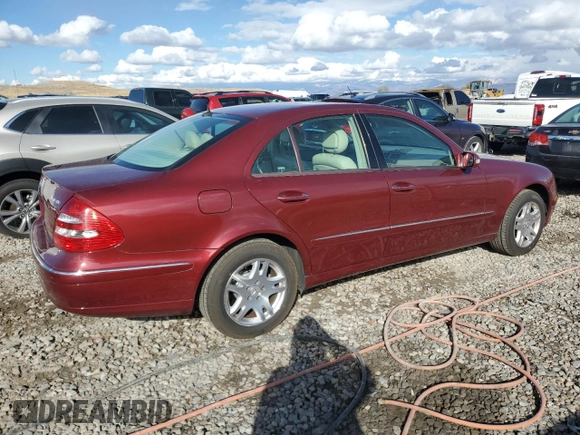 2004 Mercedes-Benz E-Class 3.2L with VIN WDBUF82J84X144539, listed as a Copart auction lot 78267104 with 138,637 mi miles and Salvage Title. Bid and sale history available at carsss.com. Image 3.