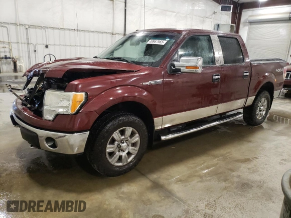 2010 Ford F-150 XL with VIN 1FTFW1EVXAKC19217, listed as a Copart auction lot 49967965 with 178,418 mi miles and Salvage Title. Bid and sale history available at carsss.com. Image 1.