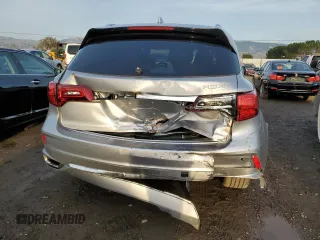 2019 Acura MDX Advance with VIN 5J8YD3H84KL001402, listed as a Copart auction lot 85201244 with 38,007 mi miles and Salvage title. Bid and sale history available at DreamBid. Image 6.