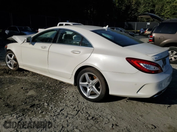 2015 Mercedes-Benz CLS-Class CLS 400 with VIN WDDLJ6HB1FA133541, listed as a Copart auction lot 73383294 with 0 mi miles and Salvage Title. Bid and sale history available at carsss.com. Image 2.