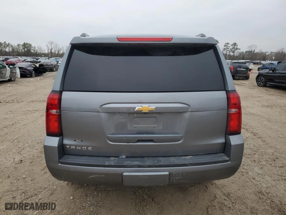 2020 Chevrolet Tahoe LT with VIN 1GNSCBKC8LR295942, listed as a Copart auction lot 42594335 with 119,535 mi miles and Salvage Title. Bid and sale history available at carsss.com. Image 6.