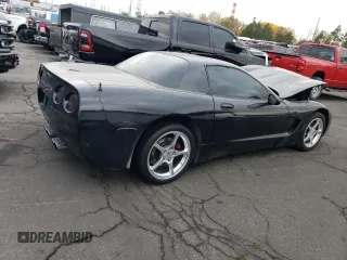 2000 Chevrolet Corvette with VIN 1G1YY12G9Y5125128, listed as a Copart auction lot 75965964 with 0 mi miles and Salvage Title. Bid and sale history available at carsss.com. Image 3.
