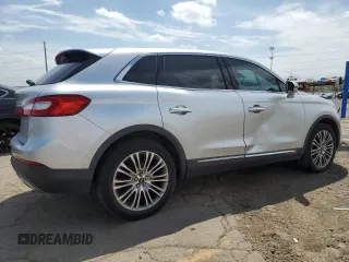 2016 Lincoln MKX Reserve with VIN 2LMTJ8LR2GBL60494, listed as a Copart auction lot 55028745 with 153,624 mi miles and Clean Title. Bid and sale history available at carsss.com. Image 3.
