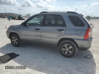2009 Kia Sportage LX with VIN KNDJF724597601906, listed as a Copart auction lot 45317365 with 196,474 mi miles and Salvage Title. Bid and sale history available at carsss.com. Image 2.