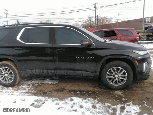 2023 Chevrolet Traverse LT Cloth with VIN 1GNERGKW1PJ172832, listed as a IAAI auction lot 41553672 with 26,184 mi miles. Bid and sale history available at carsss.com. Image 13.
