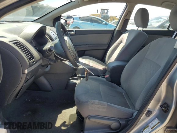 2012 Nissan Sentra SR with VIN 3N1AB6AP1CL686881, listed as a Copart auction lot 62507655 with 219,309 mi miles and Salvage title. Bid and sale history available at DreamBid. Image 7.