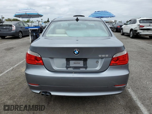 2008 BMW 5 Series 528i with VIN WBANU53588C112681, listed as a Copart auction lot 53535085 with 72,316 mi miles and Salvage Title. Bid and sale history available at carsss.com. Image 6.