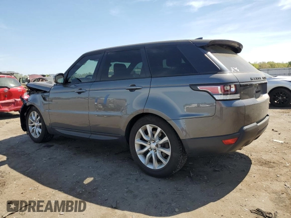 2017 Land Rover Range Rover Sport HSE z VIN SALWR2FV1HA162524, wystawiony jako Copart lot #54101265 z przebiegiem 132 454 mil mil oraz Szkoda całkowita • Salvage title. Historia ofert i sprzedaży dostępna na DreamBid. Obrazek 2.