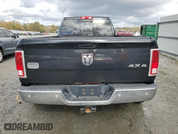 2017 Ram 3500 Longhorn with VIN 3C63RRKL9HG528570, listed as a Copart auction lot 79859184 with 99,041 mi miles and Salvage Title. Bid and sale history available at carsss.com. Image 6.