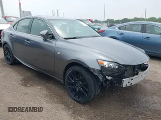 2014 Lexus IS 250 with VIN JTHCF1D2XE5014039, listed as a IAAI auction lot 42418224 with 145,017 mi miles and . Bid and sale history available at DreamBid. Image 1.