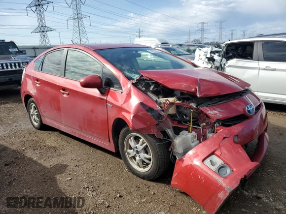 2010 Toyota Prius II with VIN JTDKN3DU7A0025780, listed as a Copart auction lot 54323255 with 332,314 mi miles and Clean Title. Bid and sale history available at carsss.com. Image 4.