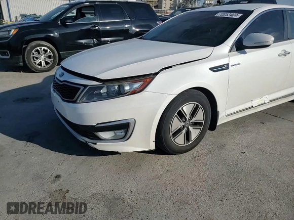 2013 Kia Optima Hybrid LX with VIN KNAGM4ADXD5047621, listed as a Copart auction lot 72852404 with 128,632 mi miles and Non Repairable. Bid and sale history available at carsss.com. Image 11.