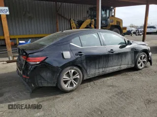 2022 Nissan Sentra SV with VIN 3N1AB8CV8NY222516, listed as a Copart auction lot 49930015 with 72,811 mi miles and Salvage Title. Bid and sale history available at carsss.com. Image 3.