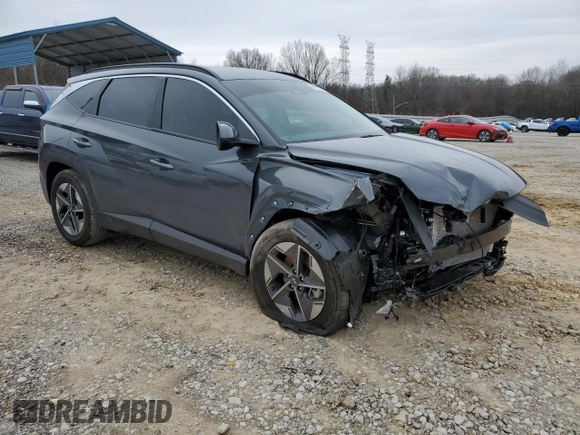 2025 Hyundai Tucson SEL with VIN 5NMJB3DE2SH475822, listed as a Copart auction lot 46065935 with 2,123 mi miles and Salvage Title. Bid and sale history available at carsss.com. Image 4.