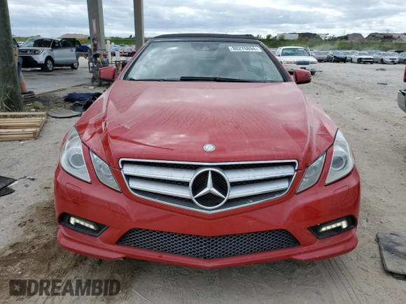 2011 Mercedes-Benz E-Class E 550 with VIN WDDKK7CF1BF066042, listed as a Copart auction lot 80276894 with 97,563 mi miles and Salvage Title. Bid and sale history available at carsss.com. Image 5.