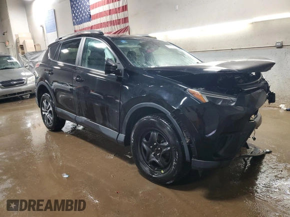 2018 Toyota RAV4 LE with VIN 2T3BFREVXJW745884, listed as a Copart auction lot 50741465 with 69,973 mi miles and Salvage Title. Bid and sale history available at carsss.com. Image 4.