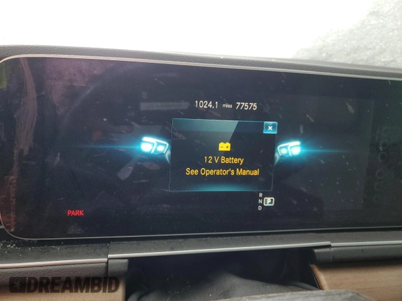 2021 Mercedes-Benz GLE 350 with VIN 4JGFB4KB1MA474612, listed as a Copart auction lot 49530735 with 77,575 mi miles and Salvage title. Bid and sale history available at DreamBid. Image 9.