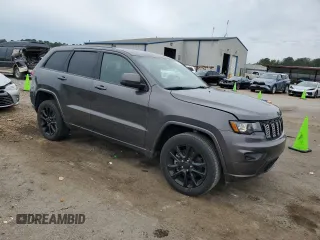 2021 Jeep Grand Cherokee Laredo X with VIN 1C4RJEAG5MC680561, listed as a Copart auction lot 55693725 with 39,766 mi miles and Salvage title. Bid and sale history available at DreamBid. Image 4.