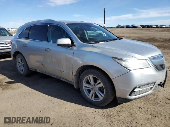 2015 Acura MDX Advance/Entertainment Pkg with VIN 5FRYD4H81FB503070, listed as a Copart auction lot 52523765 with 274,033 mi miles and Clean Title. Bid and sale history available at carsss.com. Image 4.