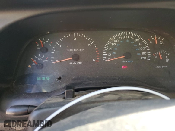 1999 Dodge Ram 2500 with VIN 1B7KC2368XJ548487, listed as a Copart auction lot 77256244 with 301,818 mi miles and Salvage Title. Bid and sale history available at carsss.com. Image 9.