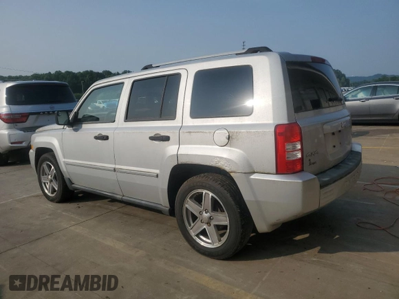 2008 Jeep Patriot Limited with VIN 1J8FF48W78D686169, listed as a Copart auction lot 60756965 with 142,440 mi miles and Clean title. Bid and sale history available at DreamBid. Image 2.