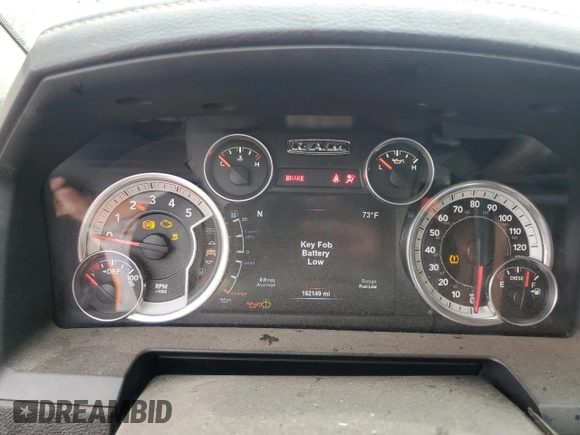 2015 Ram 2500 Laramie with VIN 3C6UR5FL2FG571331, listed as a Copart auction lot 43439825 with 162,149 mi miles and Salvage Title. Bid and sale history available at carsss.com. Image 9.