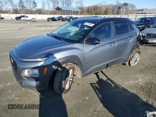 2021 Hyundai Kona SEL with VIN KM8K22AA8MU615752, listed as a Copart auction lot 84789404 with 80,509 mi miles and Salvage Title. Bid and sale history available at carsss.com. Image 1.