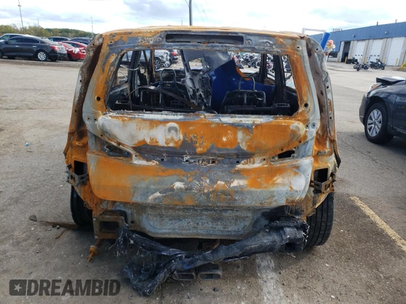 2022 Kia Soul Turbo with VIN KNDJ53AF2N7823912, listed as a Copart auction lot 75878154 with 0 mi miles and Non Repairable. Bid and sale history available at carsss.com. Image 6.