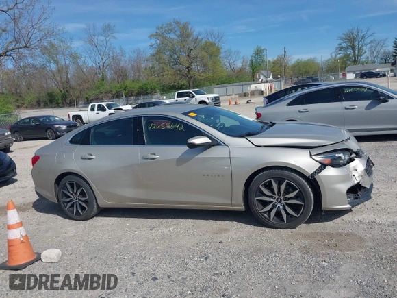 2016 Chevrolet Malibu LT with VIN 1G1ZF5SX6GF194658, listed as a IAAI auction lot 42059642 with 112,389 mi miles and . Bid and sale history available at DreamBid. Image 13.