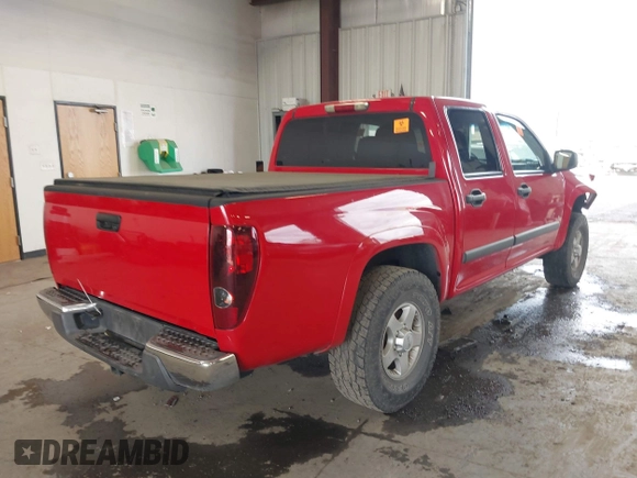 2007 GMC Canyon SLE2 with VIN 1GTDT13E878244268, listed as a IAAI auction lot 41709176 with 1 mi miles. Bid and sale history available at carsss.com. Image 4.