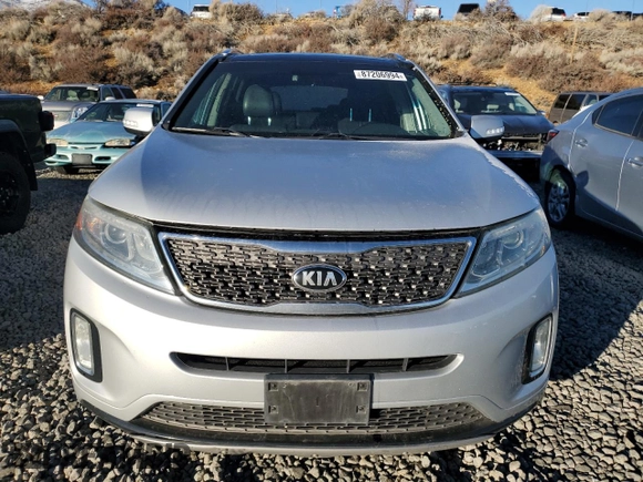 2015 Kia Sorento SX with VIN 5XYKWDA72FG629692, listed as a Copart auction lot 87206994 with Not Provided miles and Salvage Title. Bid and sale history available at carsss.com. Image 5.