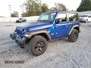 2018 Jeep Wrangler Sport с VIN 1C4GJXAN8JW222170, выставлен на аукционе Copart как лот 82090314 с пробегом 85 577 миль миль и Списание • Salvage title. История ставок и продаж доступна на DreamBid. Изображение 1.